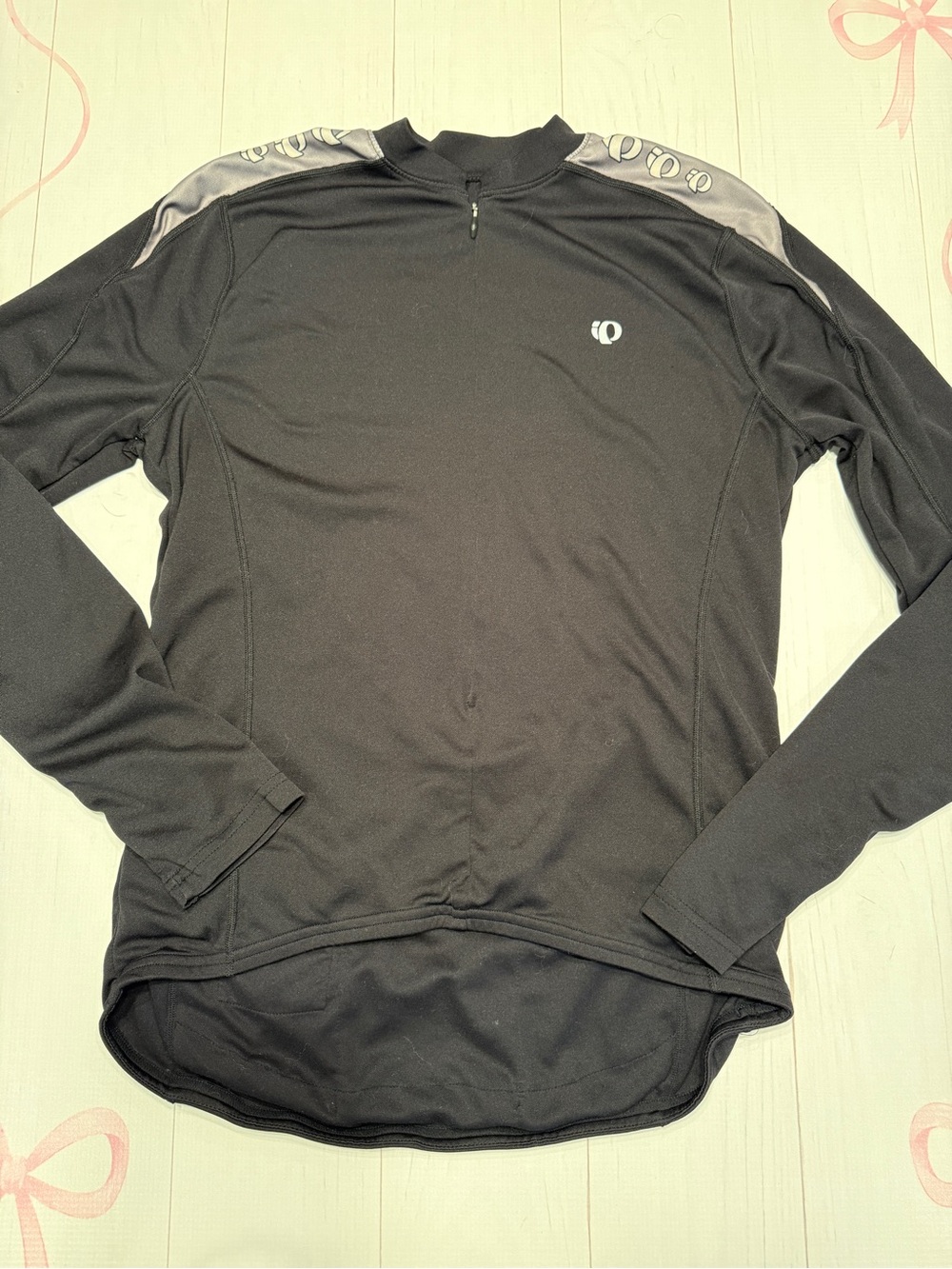 Pearl Izumi Men’s Black Long-Sleeve Cycling Jersey size L